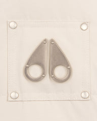 KIDS UNISEX ORIGINAL SHEARLING TRIM 3Q JACKET-ALABASTER/BRONZE