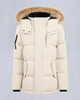KIDS UNISEX ORIGINAL SHEARLING TRIM 3Q JACKET-ALABASTER/BRONZE