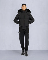 CLOUD SHEARLING BOMBER JACKET