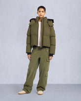 MISTI SHEARLING DOWN JACKET