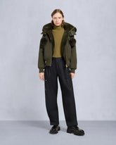 GOLD SERIES ORIGINAL SATIN DEBBIE BOMBER JACKET