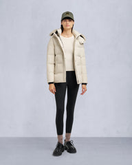 CLOUD SHEARLING TRIM 3Q JACKET