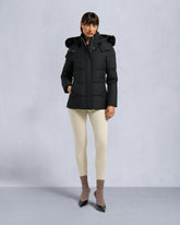 CLOUD SHEARLING TRIM 3Q JACKET