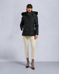 CLOUD SHEARLING TRIM 3Q JACKET