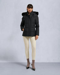 CLOUD SHEARLING TRIM 3Q JACKET