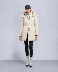 CLOUD SHEARLING TRIM PARKA