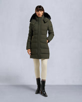 GOLD SERIES NYLUXE WATERSHED SHEARLING TRIM PARKA