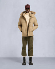 CLOUD SHEARLING TRIM 3Q JACKET