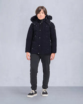 KIDS UNISEX ORIGINAL SHEARLING TRIM PARKA